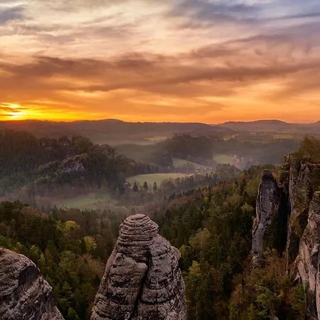 4-bettzimmer Saechsische Schweiz بيت ضيافة