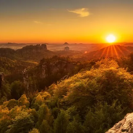 4-bettzimmer Saechsische Schweiz بيت ضيافة 3*